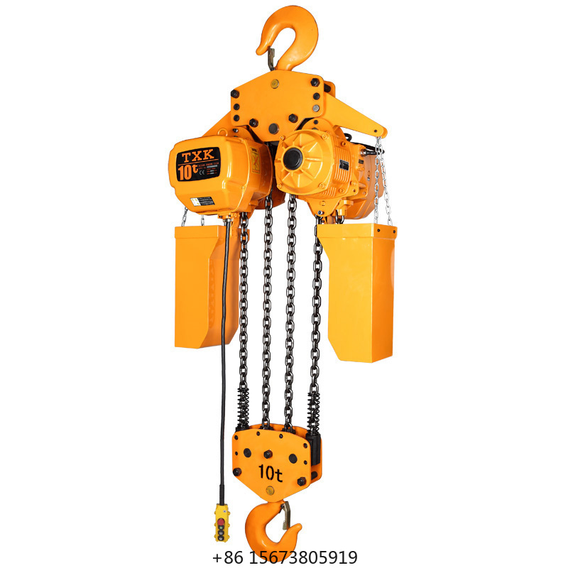 Electric Chain Hoist - TXK Zincirli Kaldırma Vinci Elektrikli 10ton/