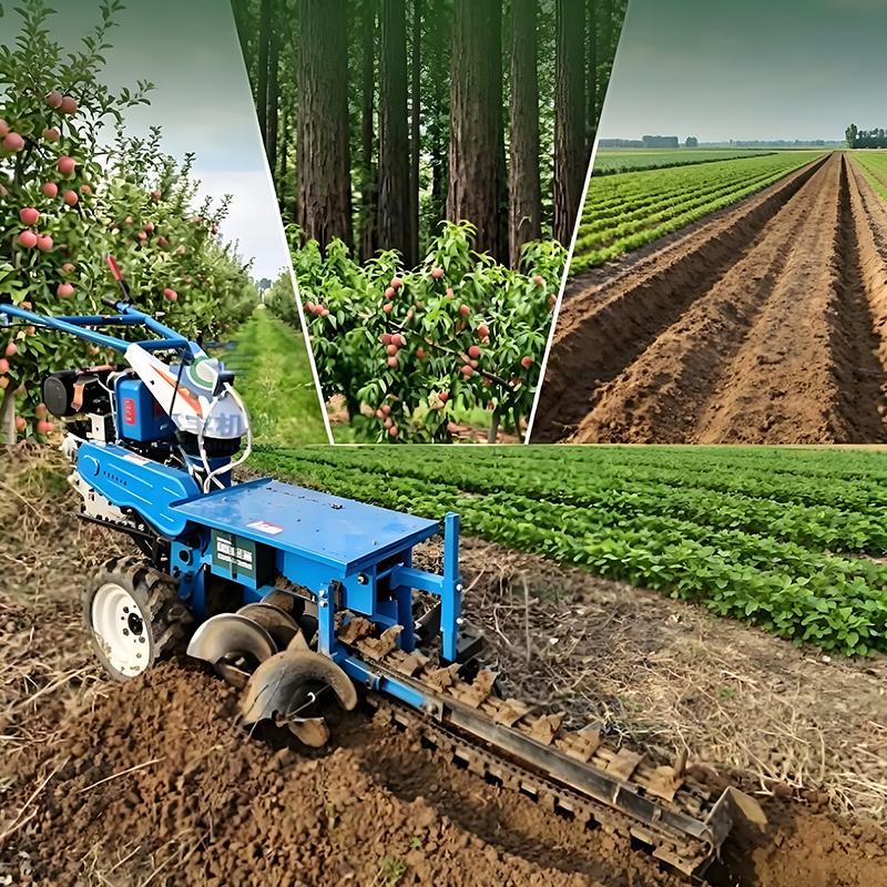 Heavy Equipment Trencher - Mini Kanal Açma Makinesi Ağır Hizmet