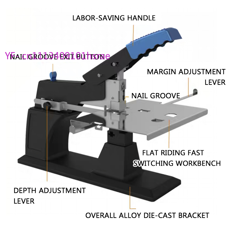 Heavy Equipment Center - Döner Saddle Stitch Ciltleme Makinesi SH03