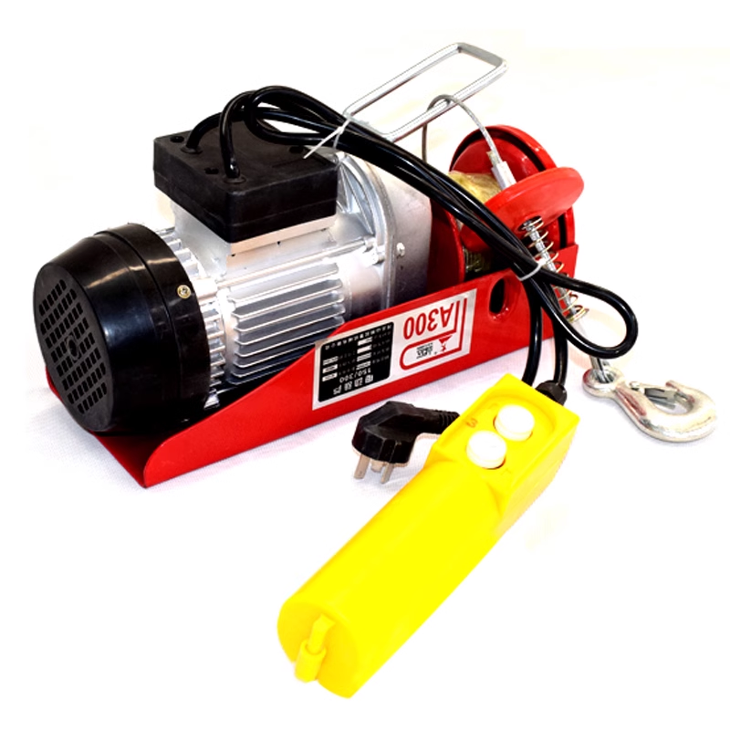 Electric Chain Hoist - 0,5 Tonluk Çift Kancalı Elektrikli Halatlı