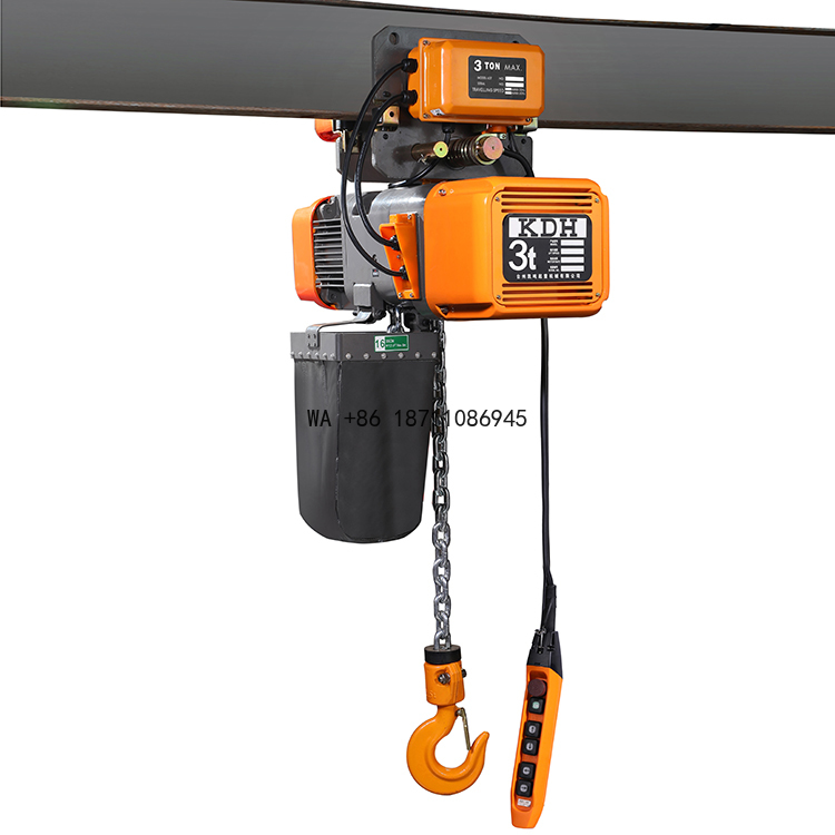 Electric Chain Hoist - 3 Ton 220V 380V Elektrikli Zincirli
