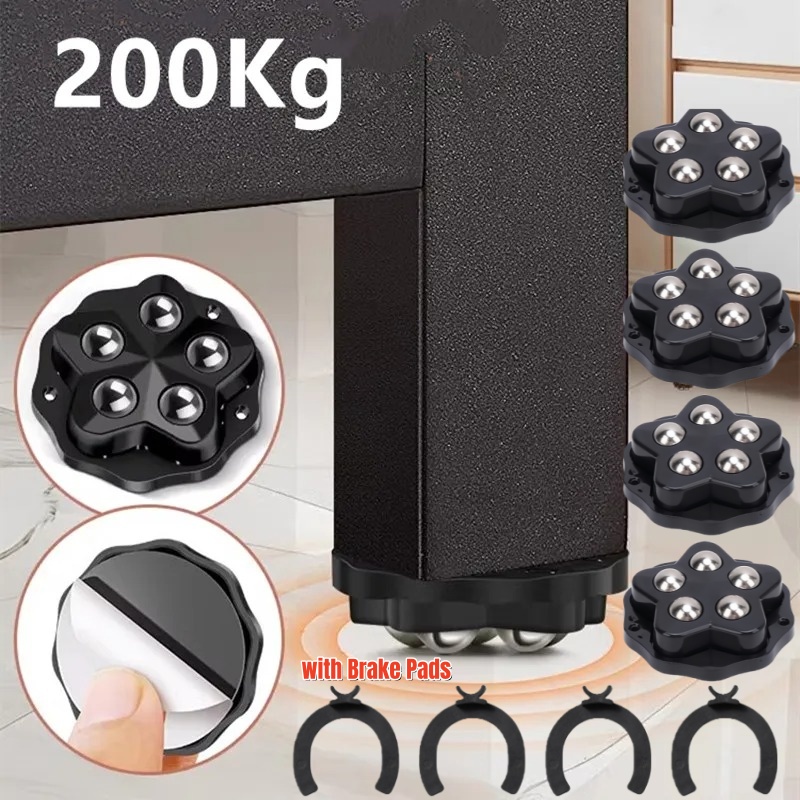 Heavy Equipment Tires - 4 Adet Frenle Çalışan Kendinden Yapışkanlı