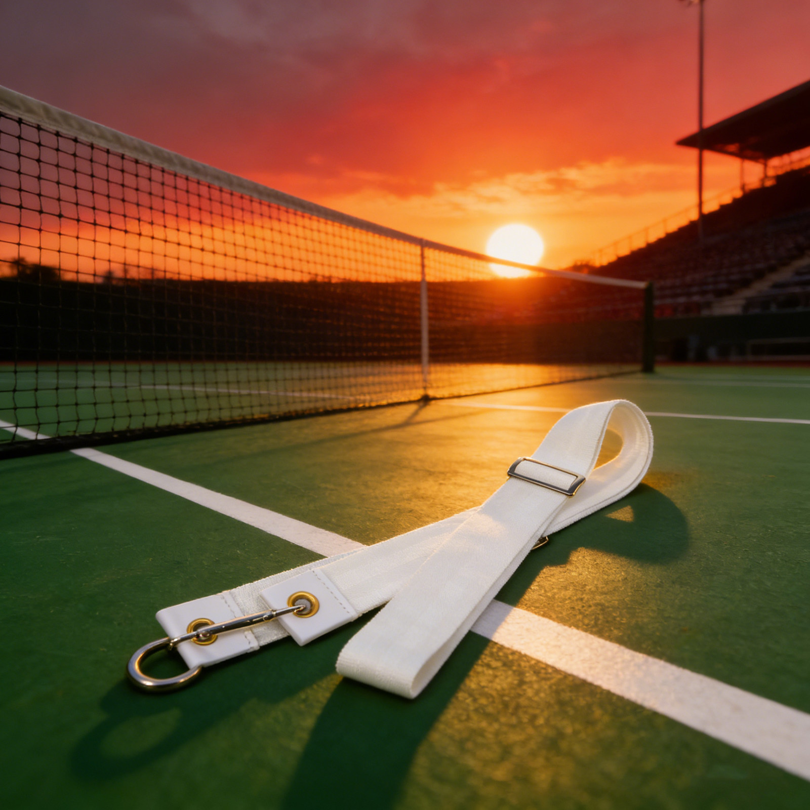 Heavy Equipment Center - Ayarlanabilir Tenis Ağı Merkez Kayışı Polyester
