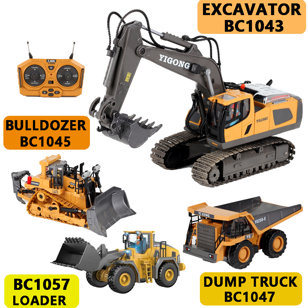 JIKEFUN 1/20 RC Ekskavatör Dam - Heavy Equipment Games incelemesi ve fiyatı
