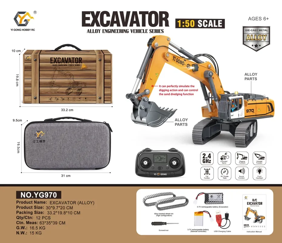 1:50 T14R vida 970 ekskavatör  - Heavy Equipment Games incelemesi ve fiyatı