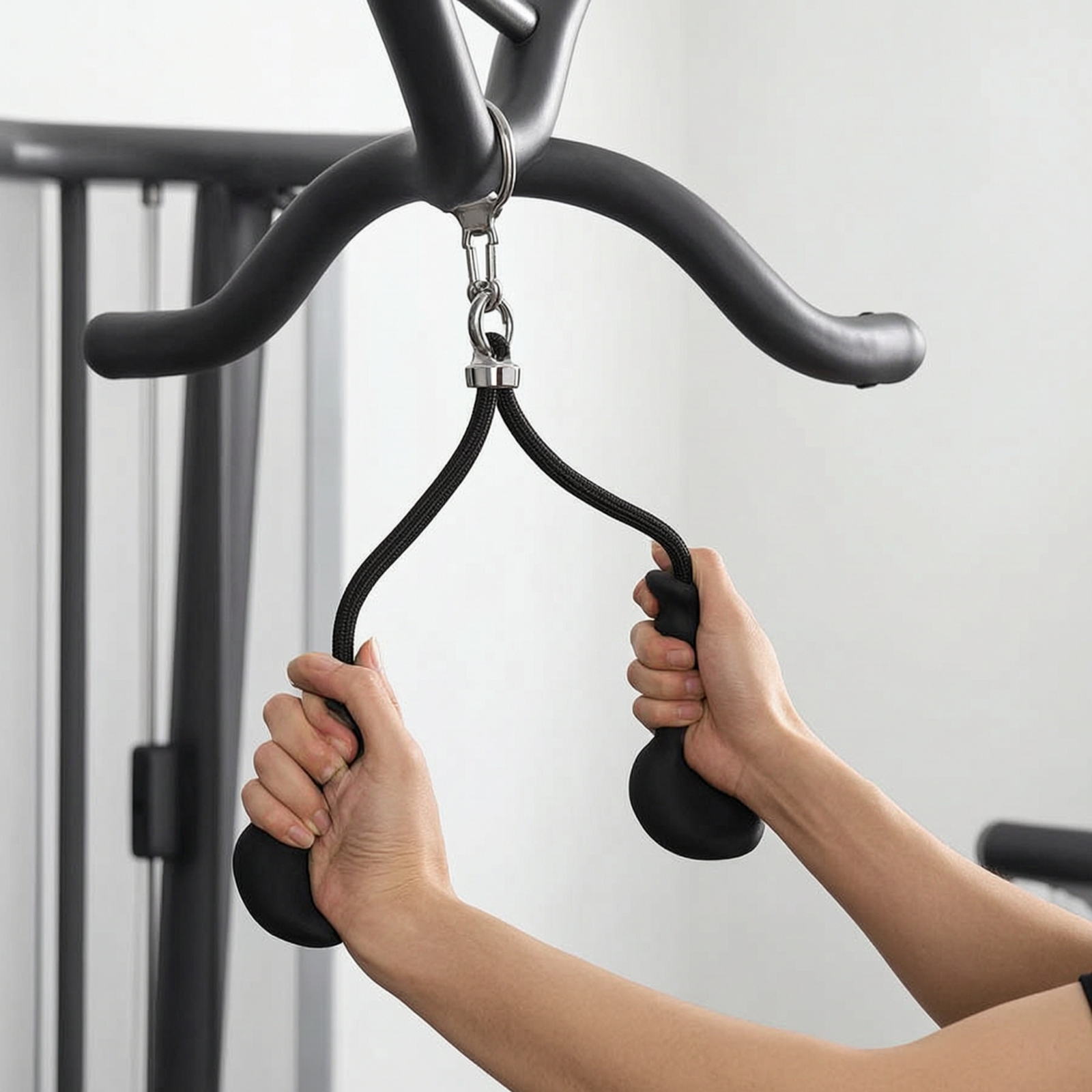 Triceps Halat Aparatı Dokulu T - Heavy Equipment Center incelemesi ve fiyatı