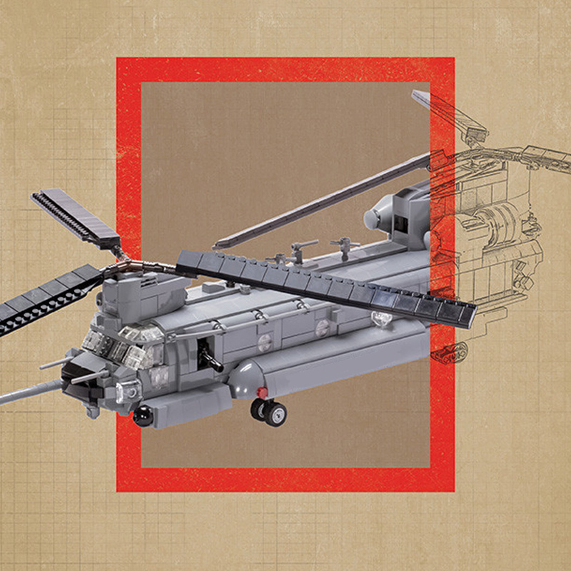 MH-47G Ağır Helikopter Modeli  - Heavy Equipment Games incelemesi ve fiyatı