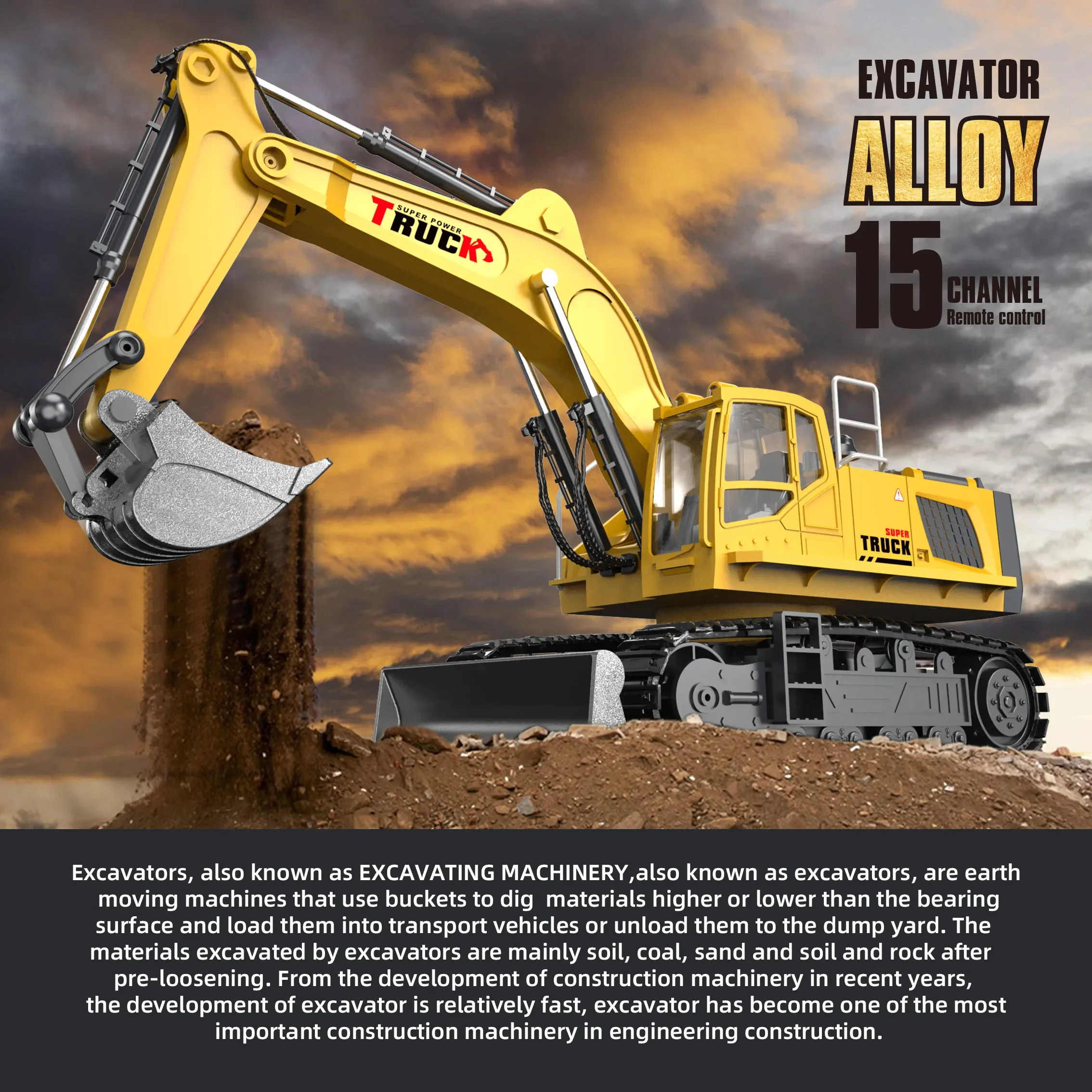 Rc Ekskavatör Arabalar Kamyonl - Heavy Equipment Games incelemesi ve fiyatı
