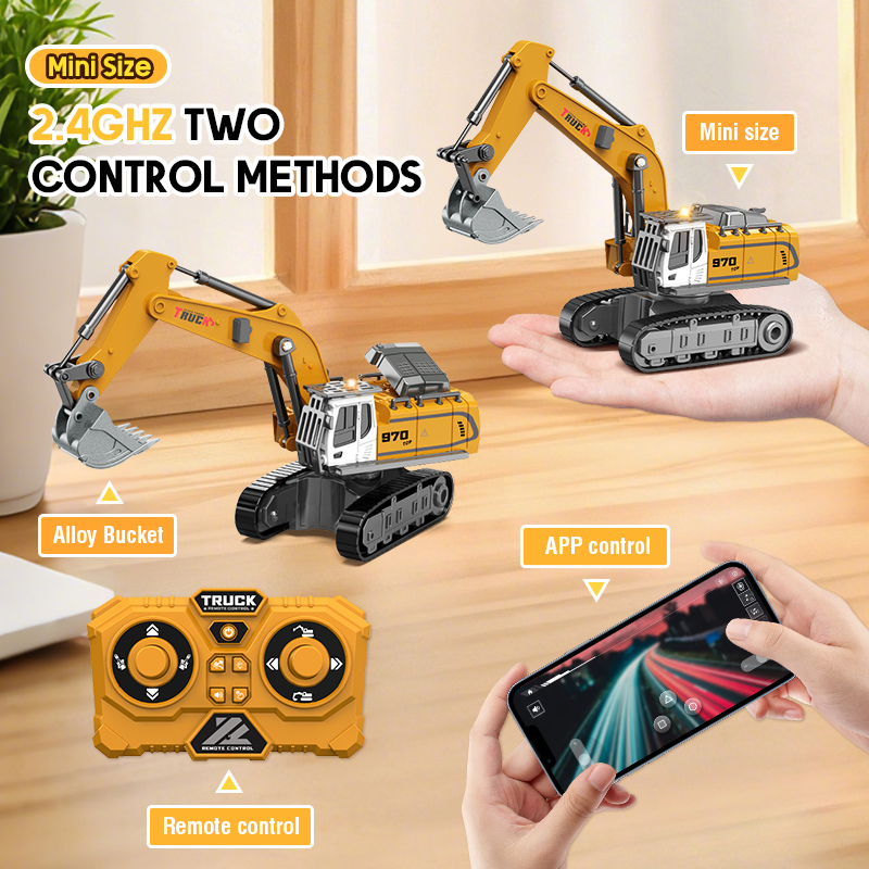 1:64 Ölçülü Alaşımlı Mini Uzak - Heavy Equipment Games incelemesi ve fiyatı