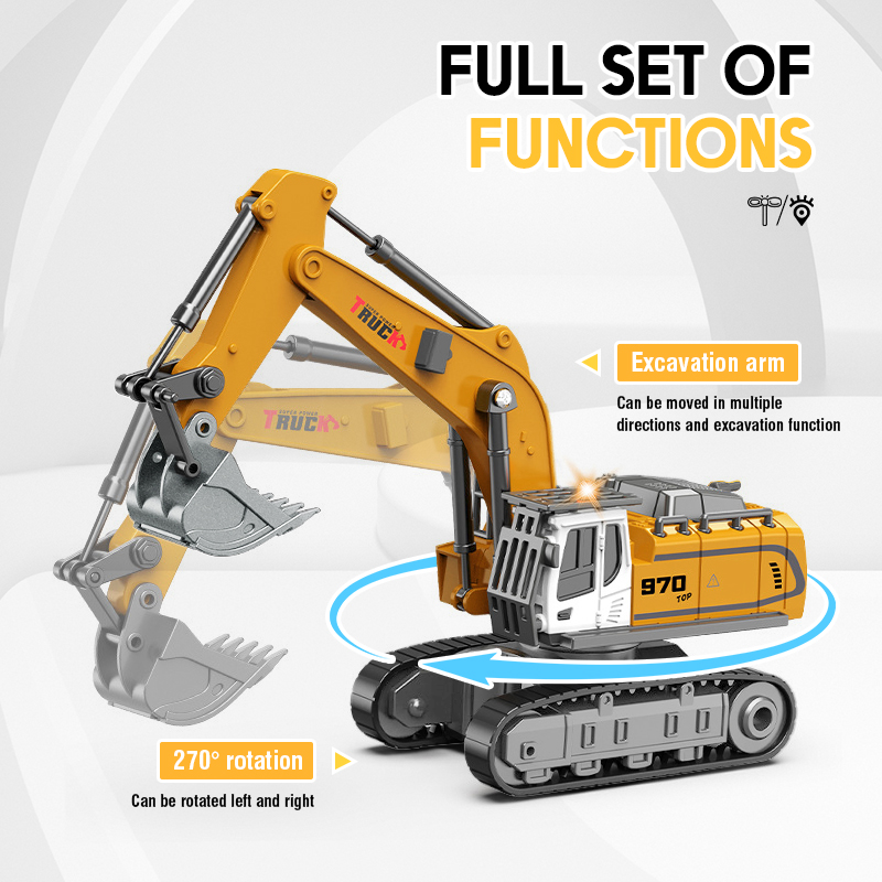 1:64 Ölçülü Alaşımlı Mini Uzak - Heavy Equipment Games incelemesi ve fiyatı