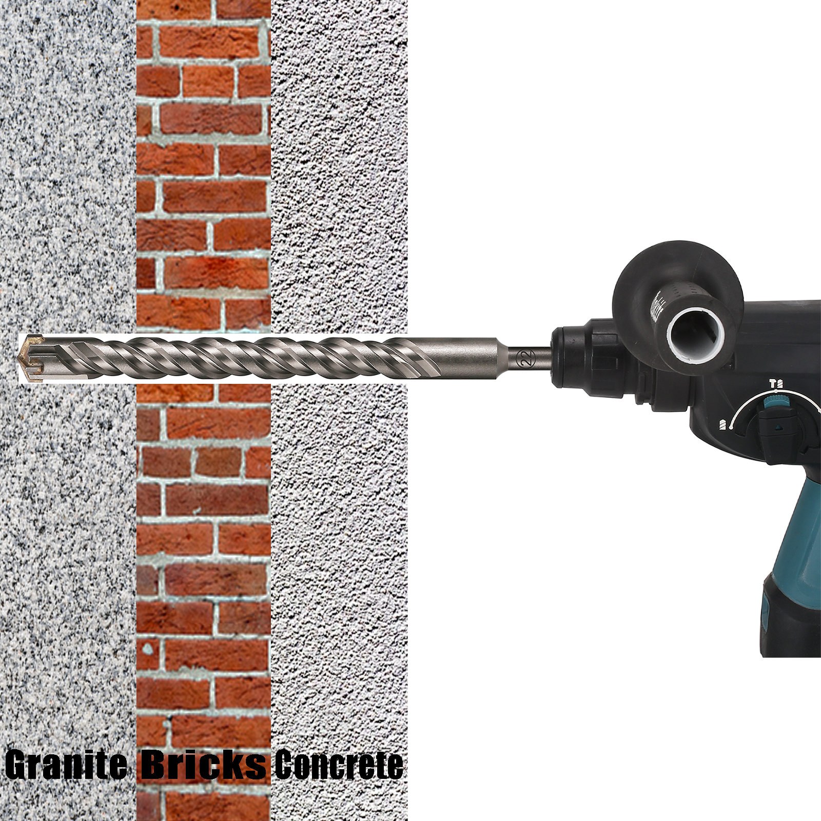 1 adet beton SDS Plus 6-25mm B - Electric Concrete Cutter incelemesi ve fiyatı
