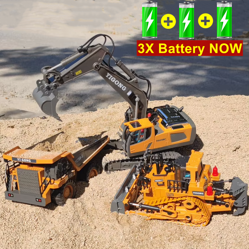 4WD Uzaktan Kumanda Ekskavatör - Heavy Equipment Games incelemesi ve fiyatı