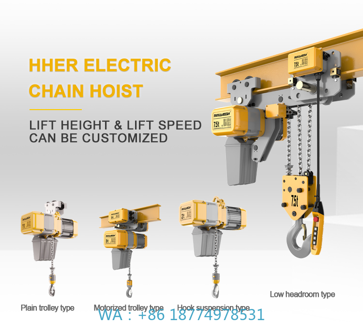 Popüler Yüksek Kaliteli Düşük  - Electric Chain Hoist incelemesi ve fiyatı