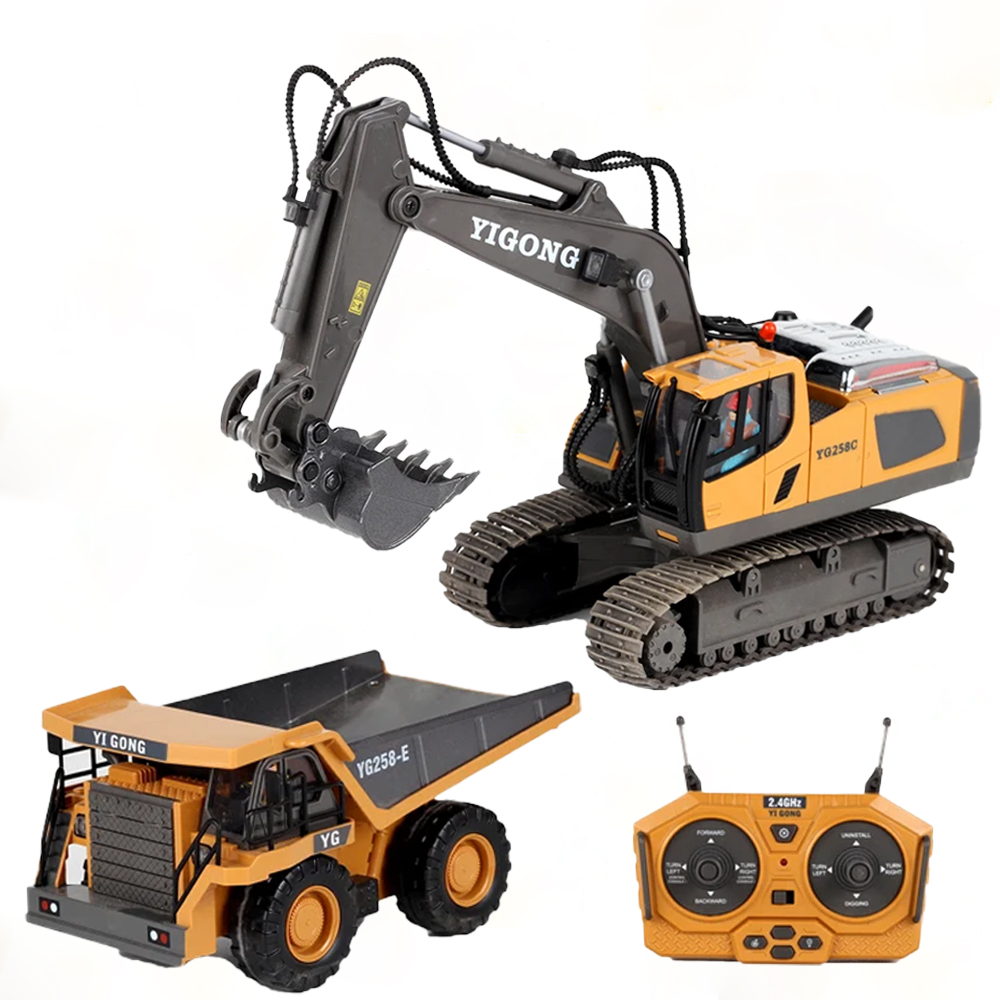 4WD Alaşımlı RC Ekskavatör Bul - Heavy Equipment Games incelemesi ve fiyatı