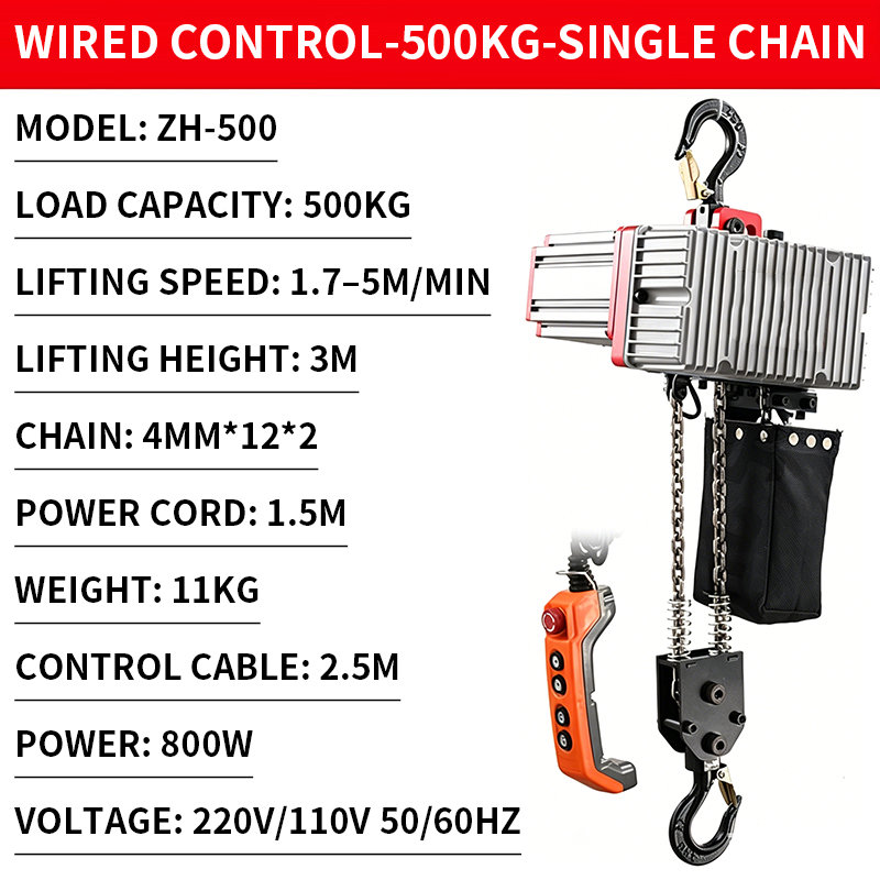 Kompakt Mini Zincirli Vinç, İk - Electric Chain Hoist incelemesi ve fiyatı