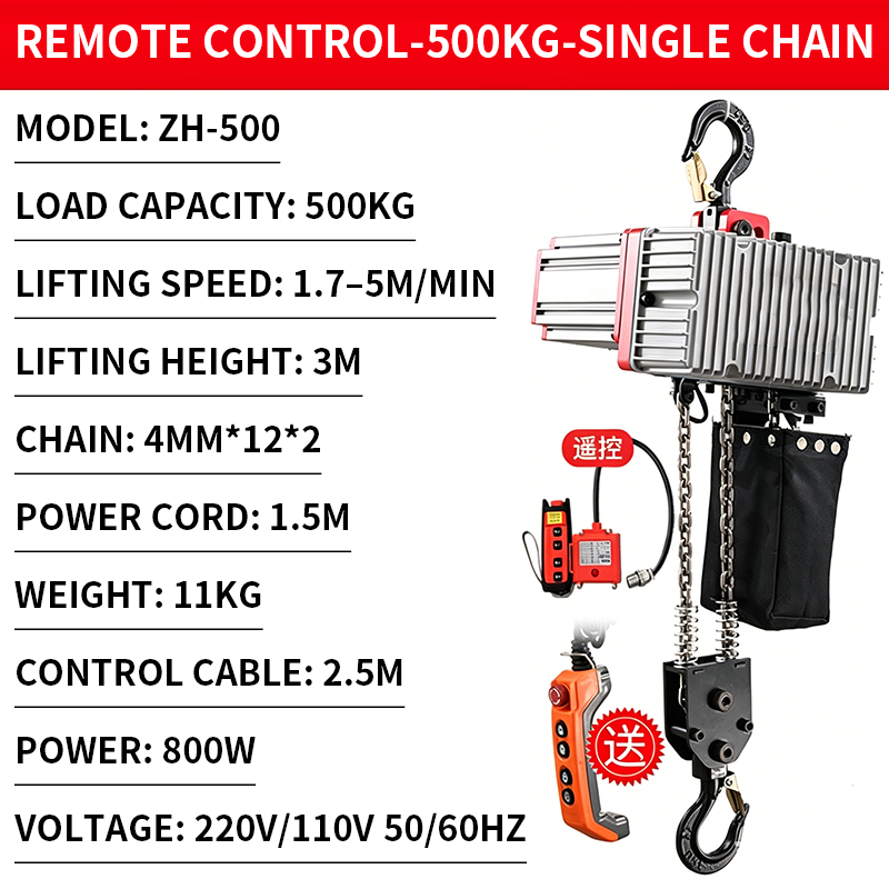 Kompakt Mini Zincirli Vinç, İk - Electric Chain Hoist incelemesi ve fiyatı