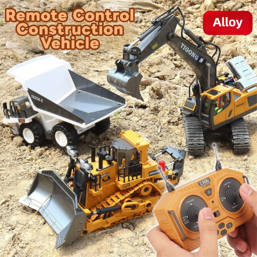 2.4G Uzaktan Kumandalı Ekskava - Heavy Equipment Games incelemesi ve fiyatı