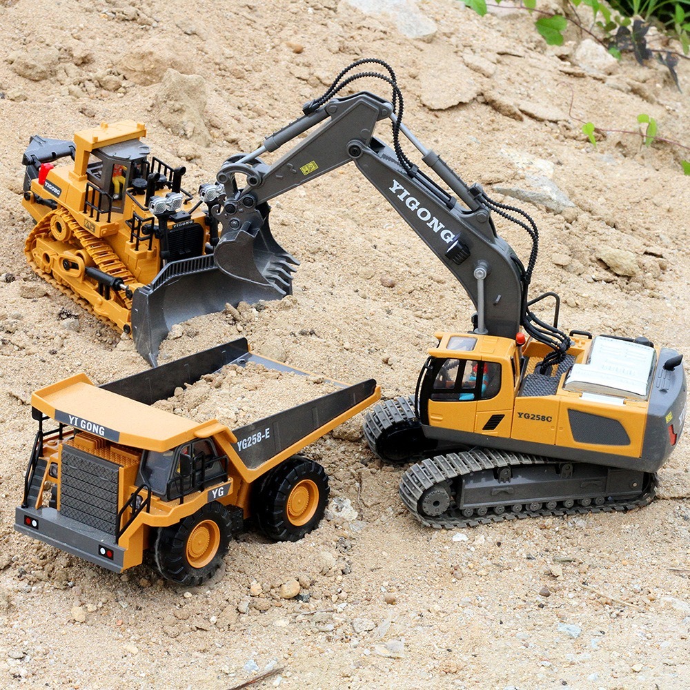 2.4G Uzaktan Kumandalı Ekskava - Heavy Equipment Games incelemesi ve fiyatı